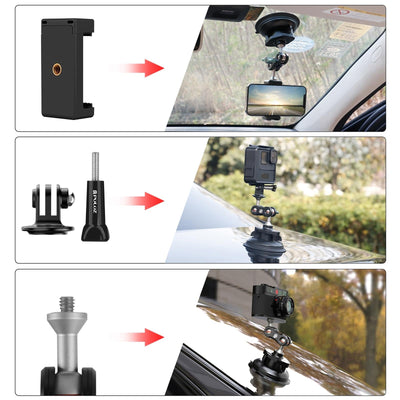 Aluminum Alloy Magic Arm With Strong Suction Cup