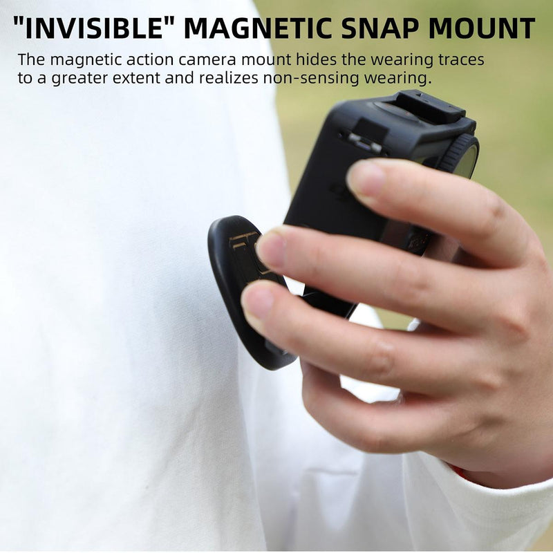 Neck Phone Action Camera Holder - Magnetic Wearable
