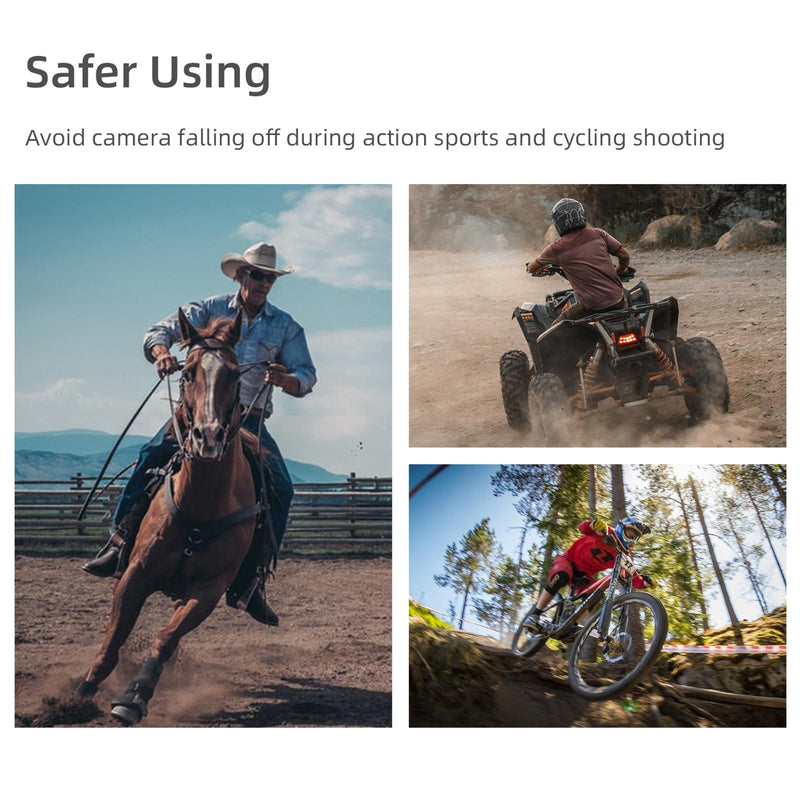 4-piece Silicone Anti-release Plugs for Dji Action 2