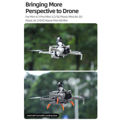 Insta360 Go 3s / Go 3 Sunnylife Camera Strap with Magnetic Mount and Silicone Wristband for Drone and Backpack - Black Stripe