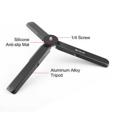 Lightweight Tripod for Dji Pocket 3 and Insta360 X4 - Aluminum Alloy
