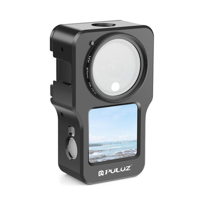 Aluminum Cage For Dji Action 2 - Cnc Alloy - Black