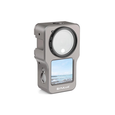 Aluminum Cage For Dji Action 2 - Cnc Alloy - Black