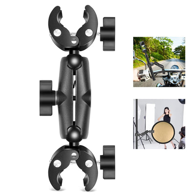 Dualheads Crab Clamp Handlebar Mount for Action Cameras