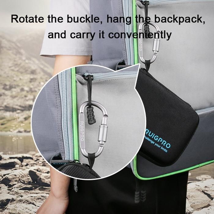 Portable Shockproof Waterproof Case for Dji Action - 28cm x 19.7cm x 6.8cm