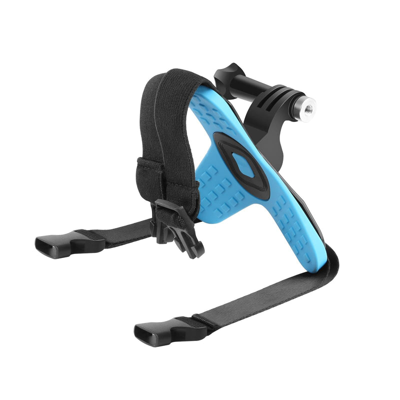 Universal Chin Strap Mount for Action Cameras - Black