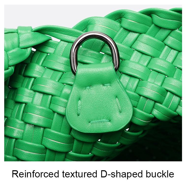 Apricot Hand Woven 2-in-1 Shoulder Bag - Apricot Colour