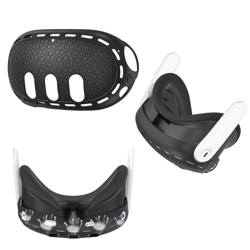 Silicone Vr Host Case for Meta Quest 3 - Fits All Sizes - Starlight