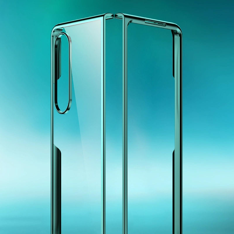 Shockproof Electroplated Case for Samsung Fold 4 5g - Silver