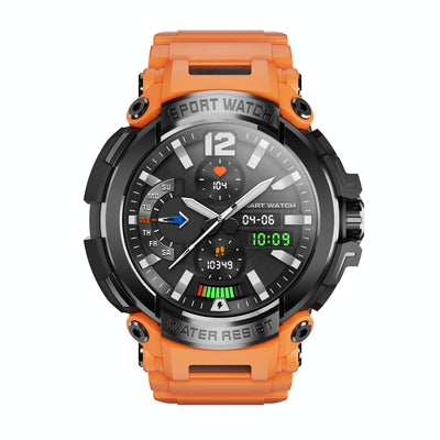 1.5 Inch Colour Screen Bluetooth Smart Watch Health & Sports Monitoring - Orange