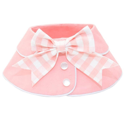 Pet Accessories Dog Small Shawl Bib Saliva Towel Triangle Scarf - Size S - Light Yellow