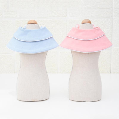 Pet Accessories Dog Small Shawl Bib Saliva Towel Triangle Scarf - Size S - Light Yellow