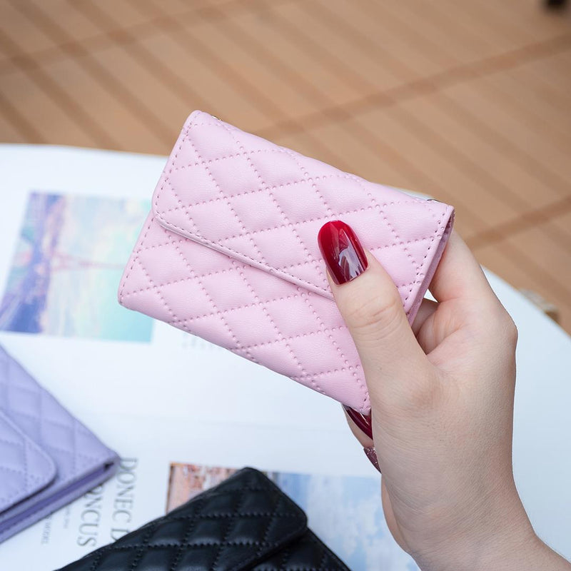 Horizontal Card Bag For Mobile Phones Sticker - Black