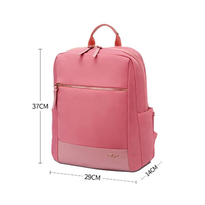 Anti-theft Laptop Backpack - Durable & Versatile - Pink