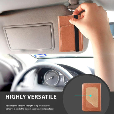 Pu Leather Phone Card Holder With Bracket Multifunctional - Rose Gold