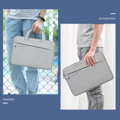 Large-capacity Laptop Liner Bag for Business - 13 Inch - Gray