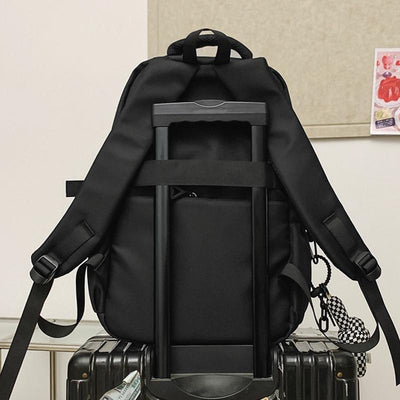 Simple Oxford Cloth Travel Backpack For Students 45 X 31 X 18Cm - Royal Blue