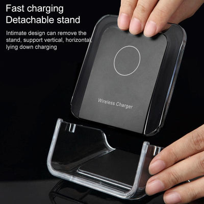 10W 3 In 1 Vertical Wireless Charger - Blue