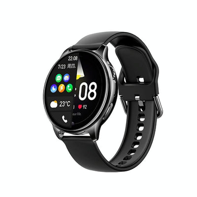 1.32 Inch Bluetooth Calling Smart Watch With Rotary Button - Silver Gray