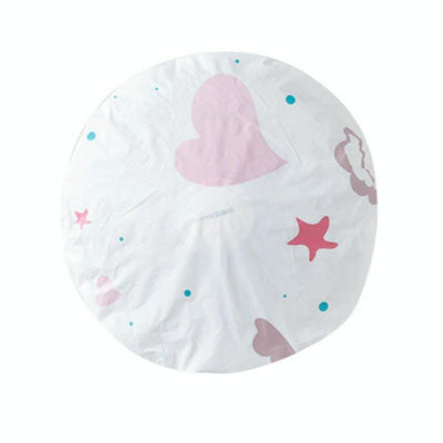 Modern Minimalist Floral Floor Fan Cover - 48cm - Green House