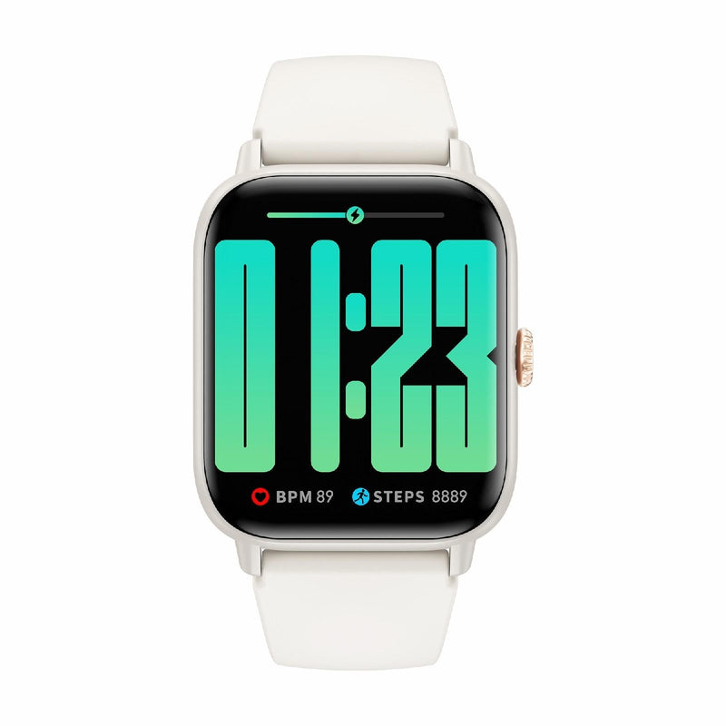 1.83 Inch Bt5.2 Smart Sport Watch Support Bluetooth Call / Sleep / Blood Sugar / Blood Oxygen / Heart Rate / Blood Pressure Health Monitor - White