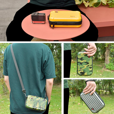 Waterproof Handheld Camera Bag for Amagisn Sports - Storage and Protection - Camouflage Green