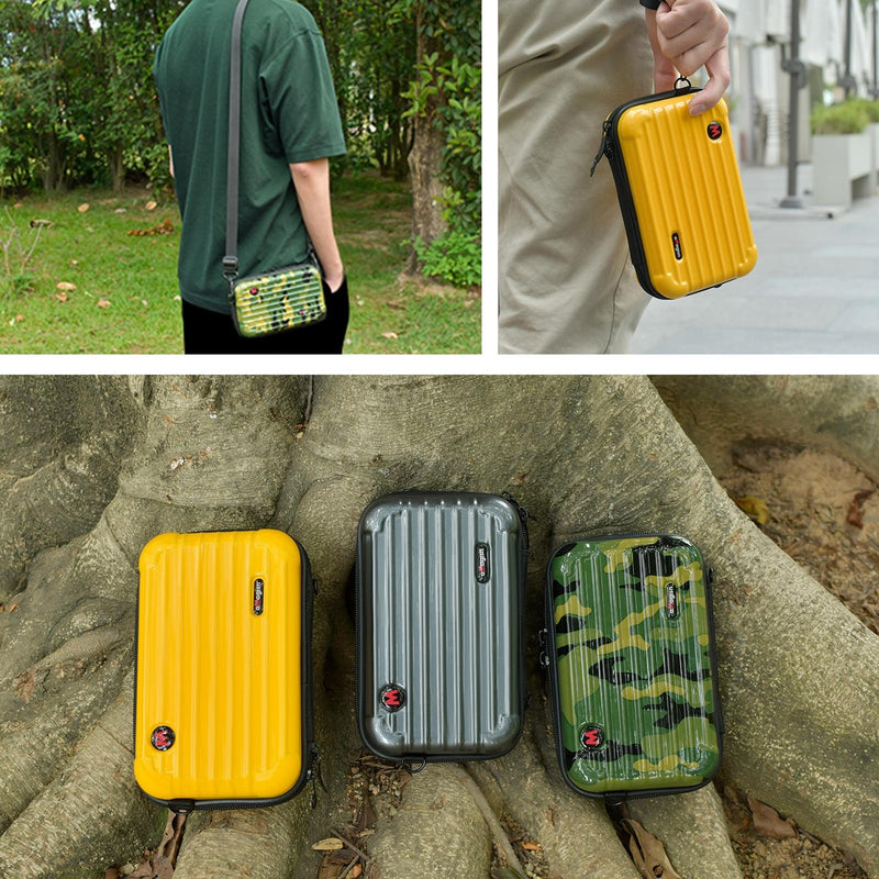 Waterproof Handheld Camera Bag for Amagisn Sports - Storage and Protection - Camouflage Green