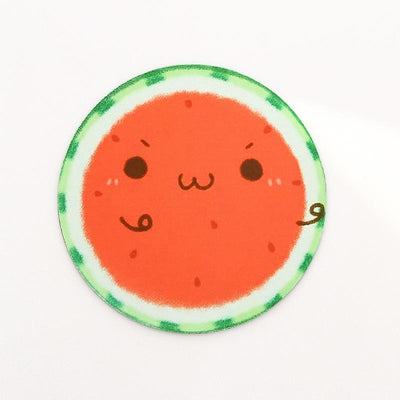 2 Pack 22Cm Cute Fruit Mouse Pad For Office Desks - Watermelon