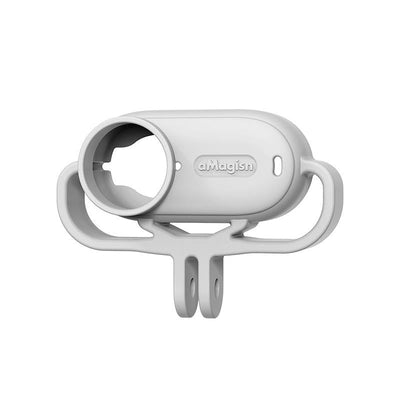 Shock-Absorbing Silicone Cover For Insta360 Go 3S Camera - Black - Horizontal Black