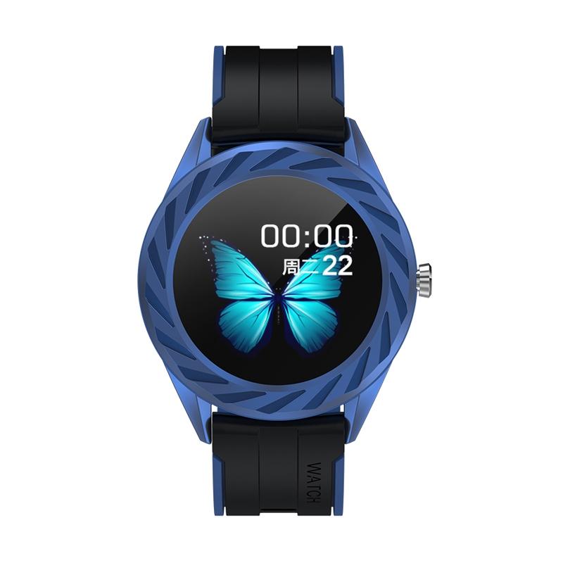 Smart Watch With Bluetooth Call And Health Monitoring - Ip67 Waterproof - Blue