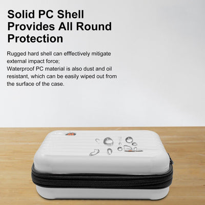 Hard Shell Storage Bag for Insta360 X4 Camera - White