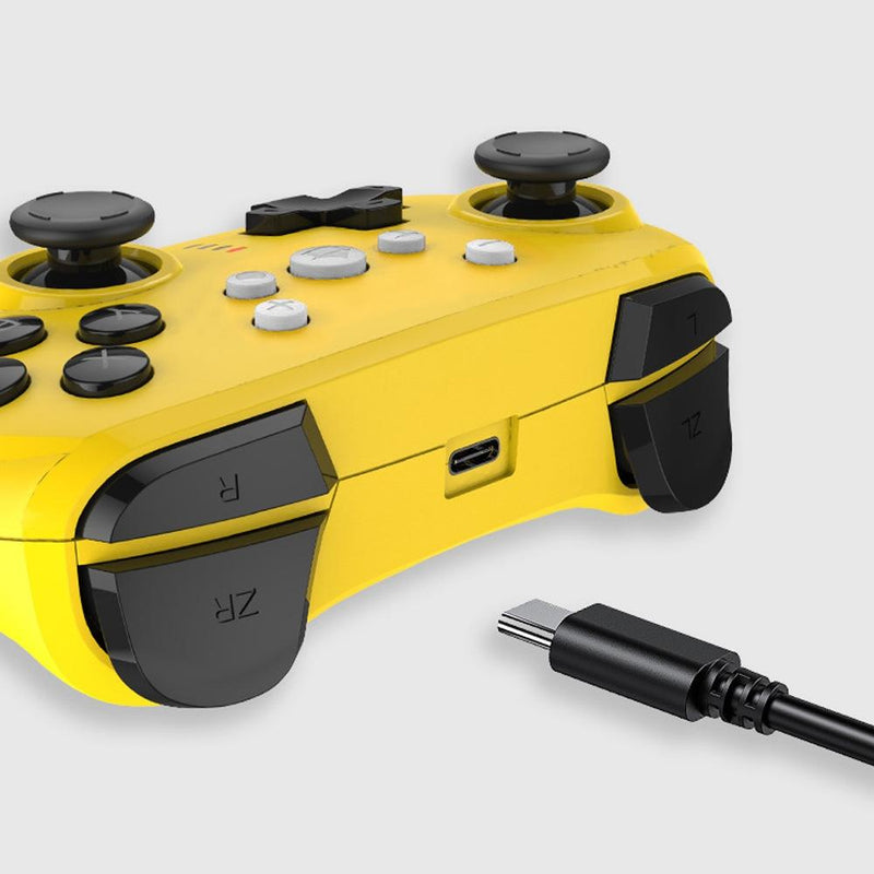 Wireless Game Handle for Nintendo Switch Lite - Tooth Design - Black