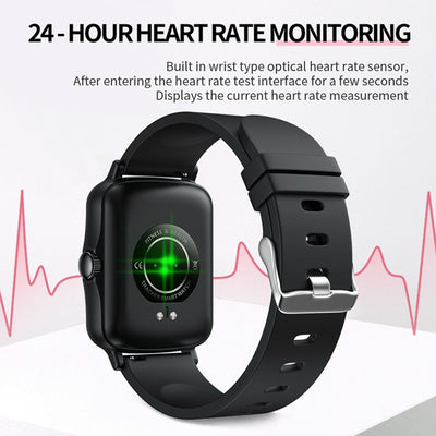 1.44 Inch Ip67 Waterproof Smart Watch With Hd Touch Screen - Blue