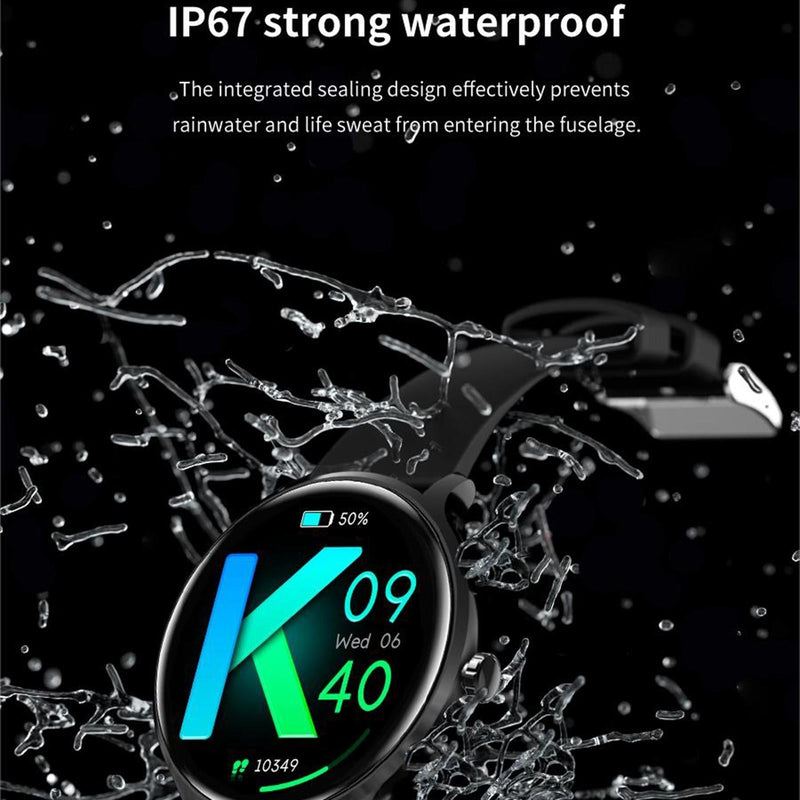 1.39 Inch Bt5.2 Smart Sport Watch Support Bluetooth Call / Sleep / Blood Oxygen / Temperature / Heart Rate / Blood Pressure Health Monitor - Grey