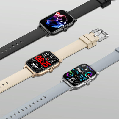 1.69 Inch Ip67 Waterproof Smart Watch With Bluetooth Call & Multiple Sports Modes - Gold