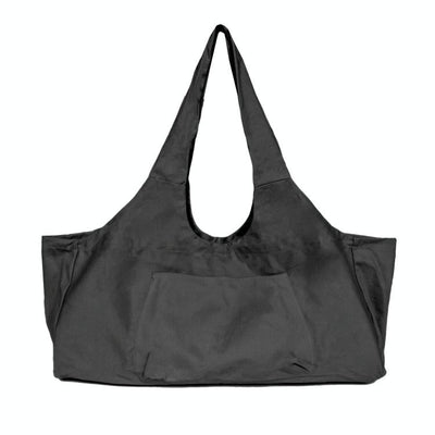 Fitness Travel Duffel Bag - Breathable & Lightweight - Black