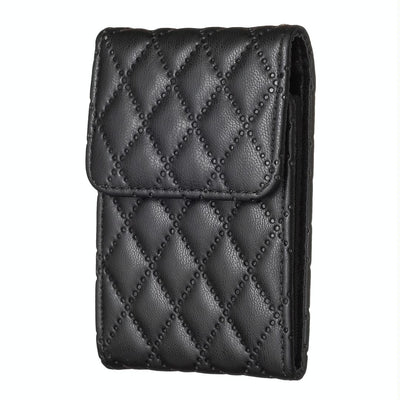 Vertical Card Bag For Mobile Phones Sticker - Black