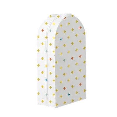 Small 3d Hanger Pocket Wardrobe with Dust Cover - Plus Sign