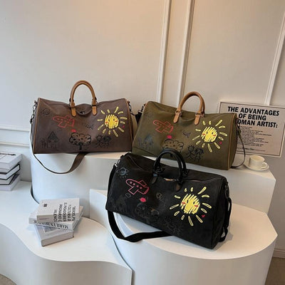 Travel Crossbody Bag - Perfect for Outdoors - Coffee