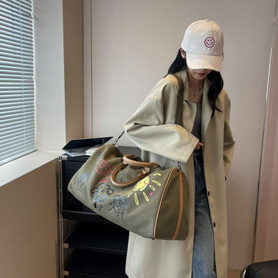 Travel Crossbody Bag - Perfect for Outdoors - Coffee