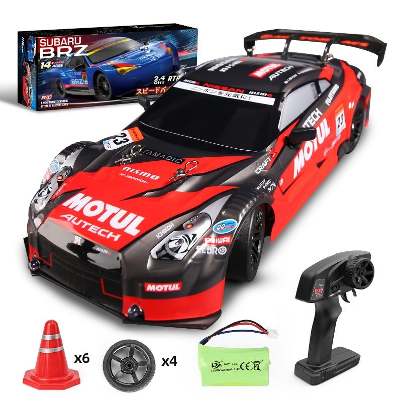 1 16 4wd Drift Rc Toy Car - 2.4g - Compact Design - Black