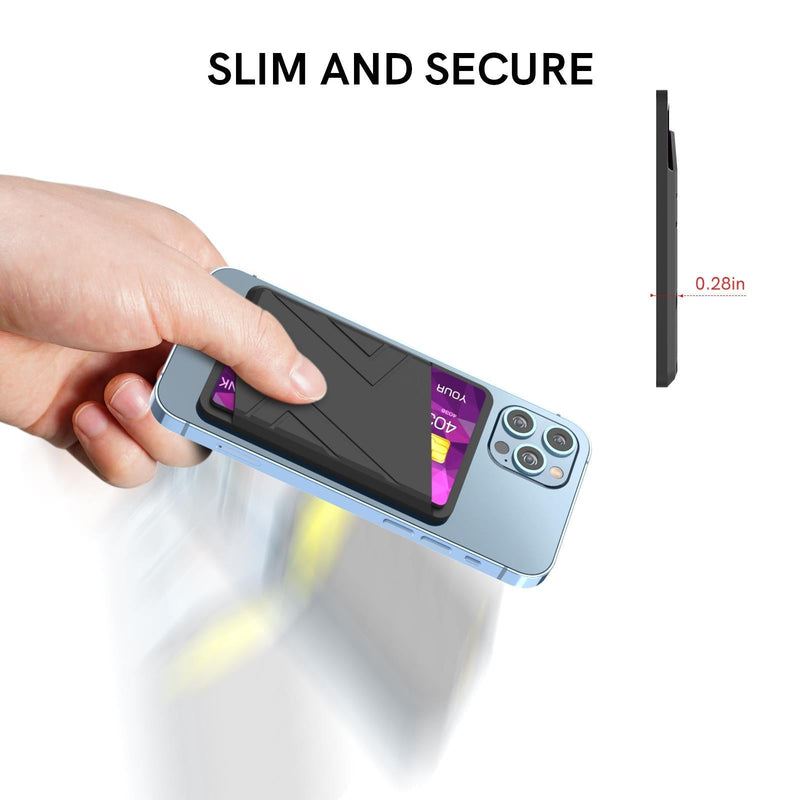 Silicone Card Case Black - Gray