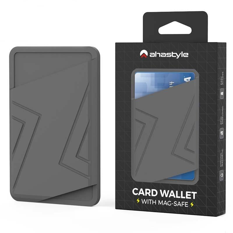Silicone Card Case Black - Gray