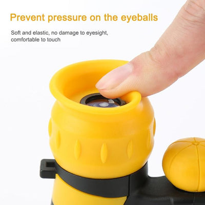 High Magnification Children's Outdoor Telescope - Hd Quality - Orange