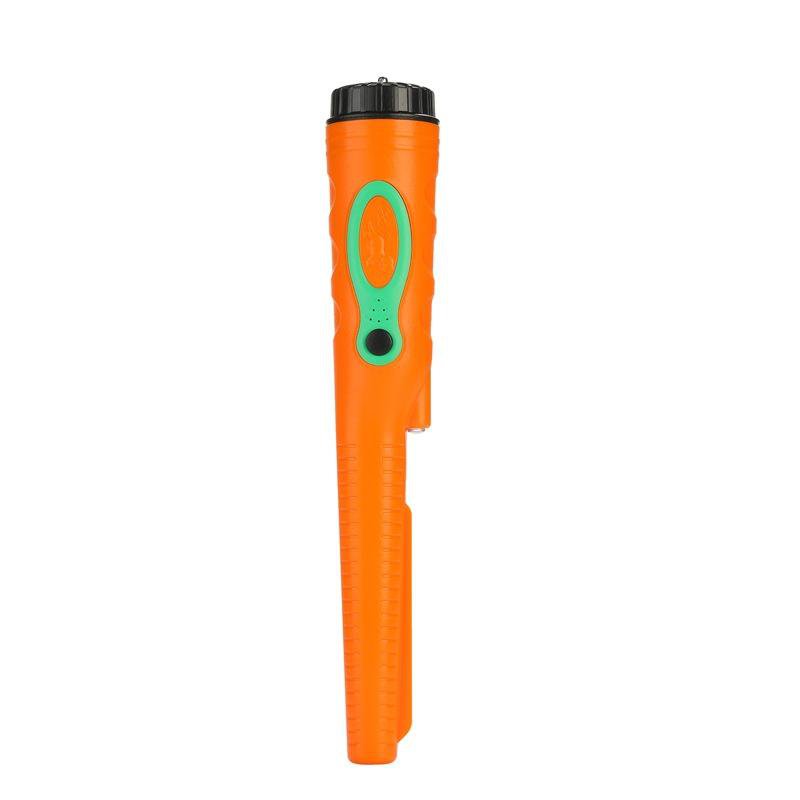 Outdoor Handheld Metal Detector for Treasure Hunting - Orange Green