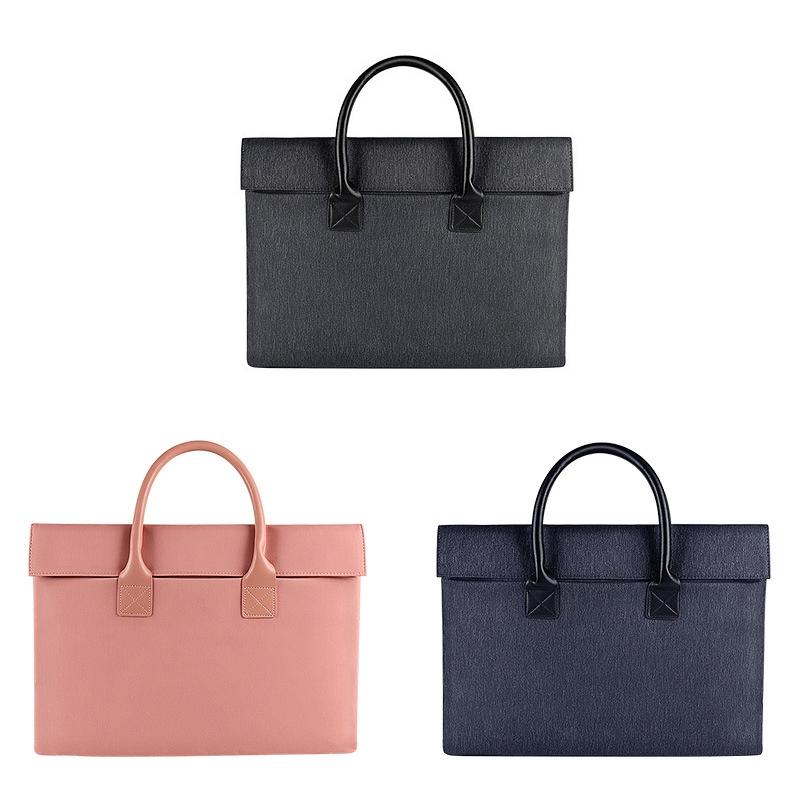 Portable Waterproof Laptop Case - Fits 14.1-15.4 Inches - Mysterious Black