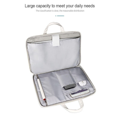 14.1-15.4 Inch Lightweight Printed Laptop Bag in Pu Material - Sheep Head