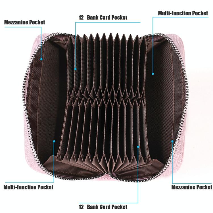 Leather Rfid Wallet - Sleek and Secure - Coffee