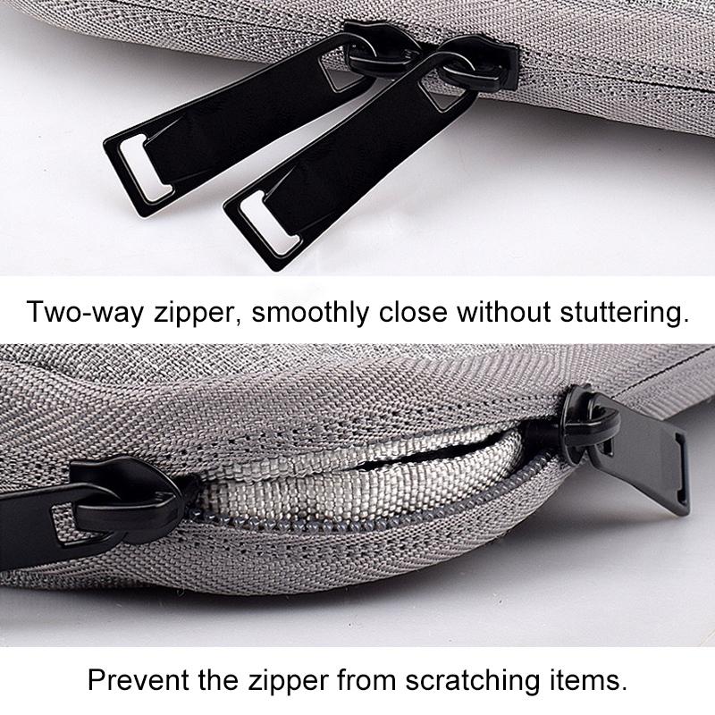 15.4 Inch Laptop Felt Sleeve Protective Case Carrying Bag - Pink