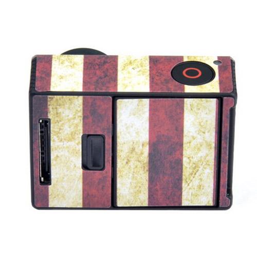Custom Sticker for Gopro Hero3 / 3 Case - Us Flag